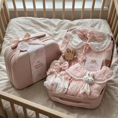 Sweet Baby Gift Set in Keepsake Suitcase