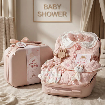 Sweet Baby Gift Set in Keepsake Suitcase