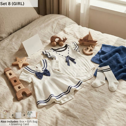 Sailor Baby Gift Set in Keepsake Suitcase