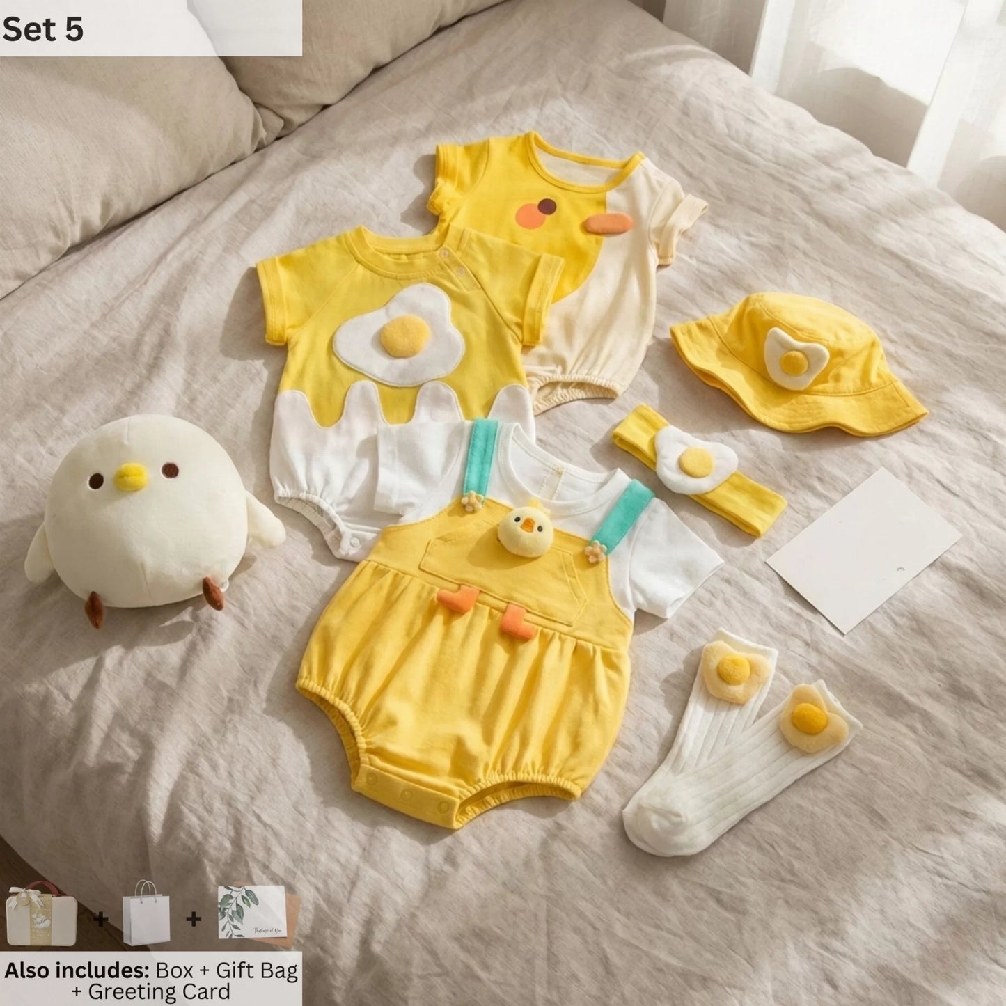 Egg Baby Gift Set in Keepsake Suitcase