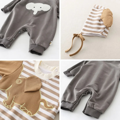 Elephant Baby Gift Set in Keepsake Suitcase