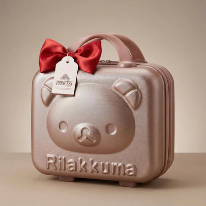 Red Lady Baby Gift Set in Keepsake Suitcase