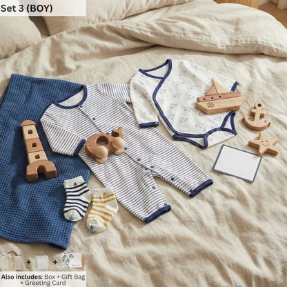 Sailor Baby Gift Set in Keepsake Suitcase