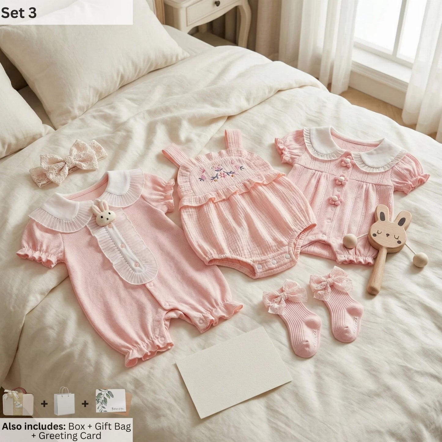 Sweet Baby Gift Set in Keepsake Suitcase
