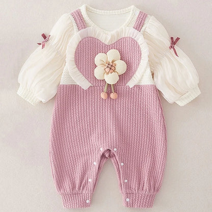 Flower Baby Gift Set in Keepsake Suitcase