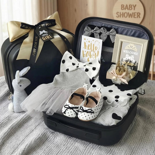 Queen Baby Gift Set in Keepsake Suitcase