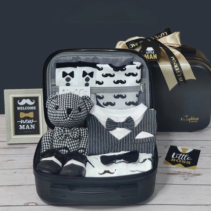 Mister Baby Gift Set in Keepsake Suitcase