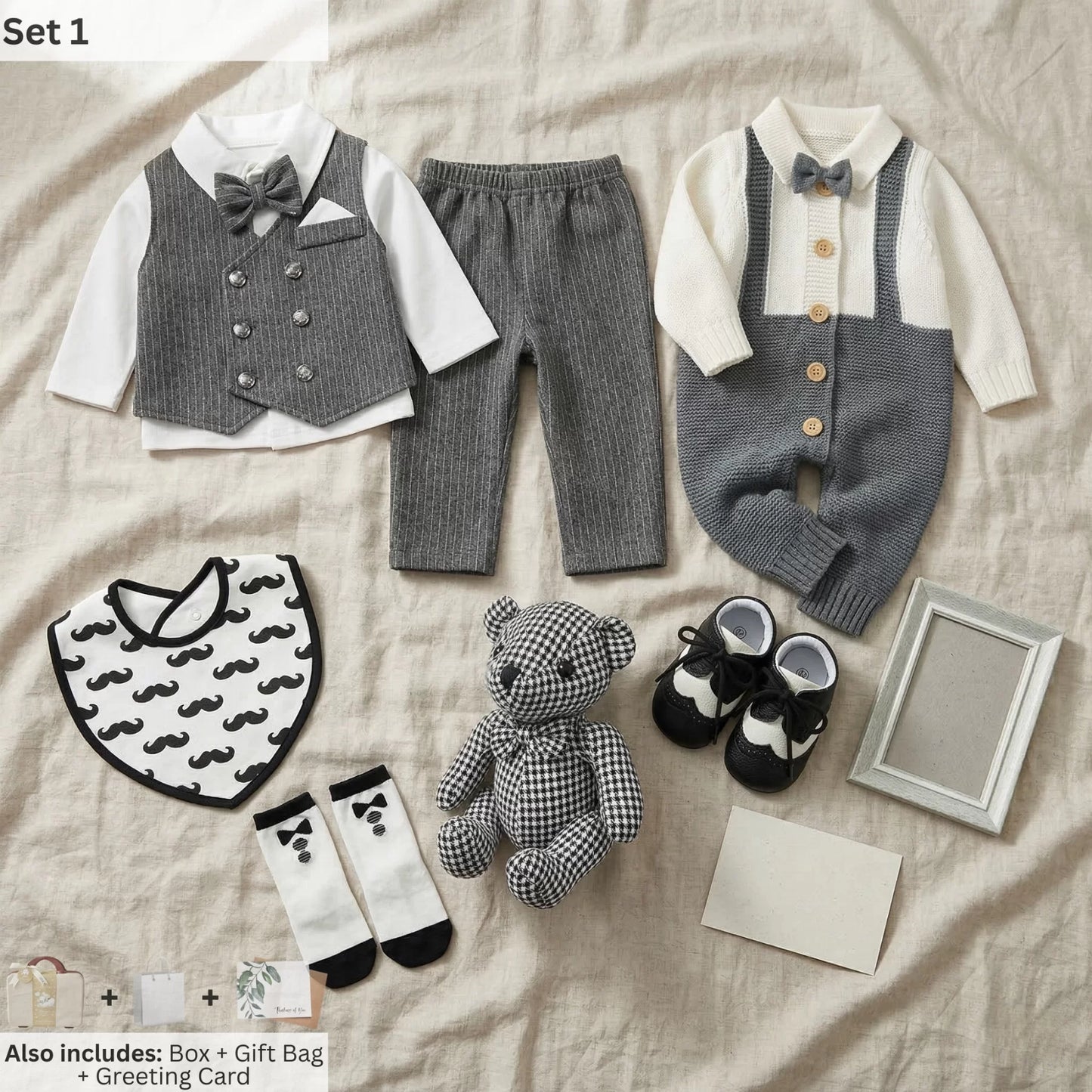 Mister Baby Gift Set in Keepsake Suitcase