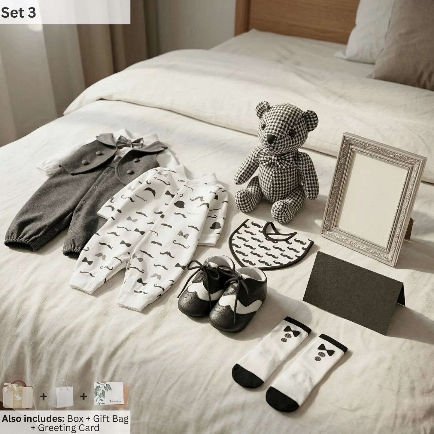 Mister Baby Gift Set in Keepsake Suitcase