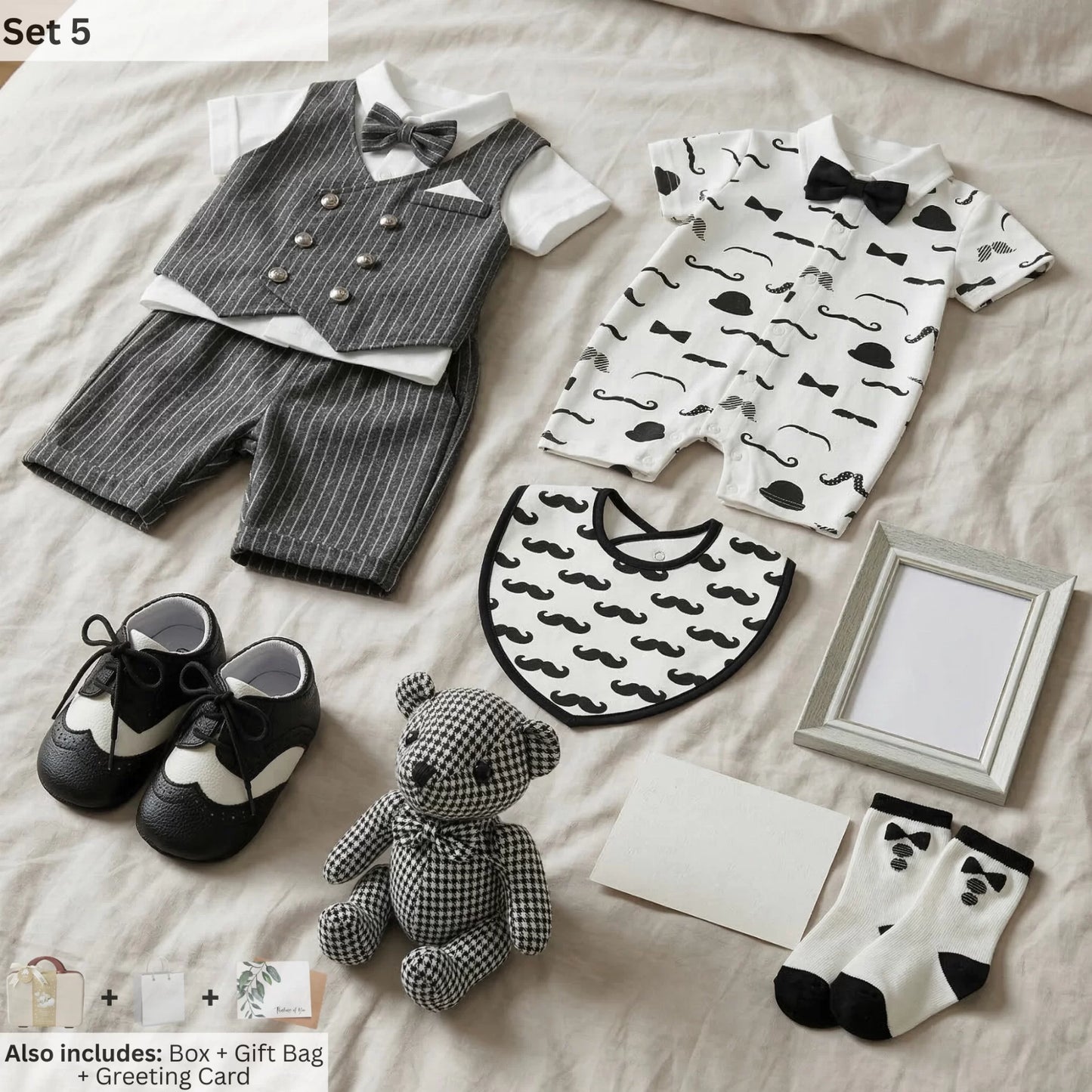 Mister Baby Gift Set in Keepsake Suitcase