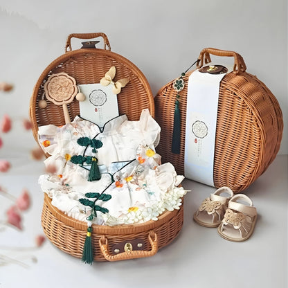 Oriental Baby Gift Set in Keepsake Suitcase