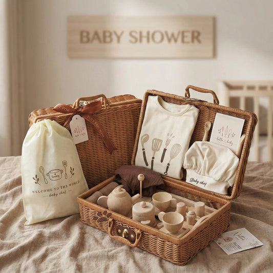 Cook Baby Gift Set in Keepsake Suitcase