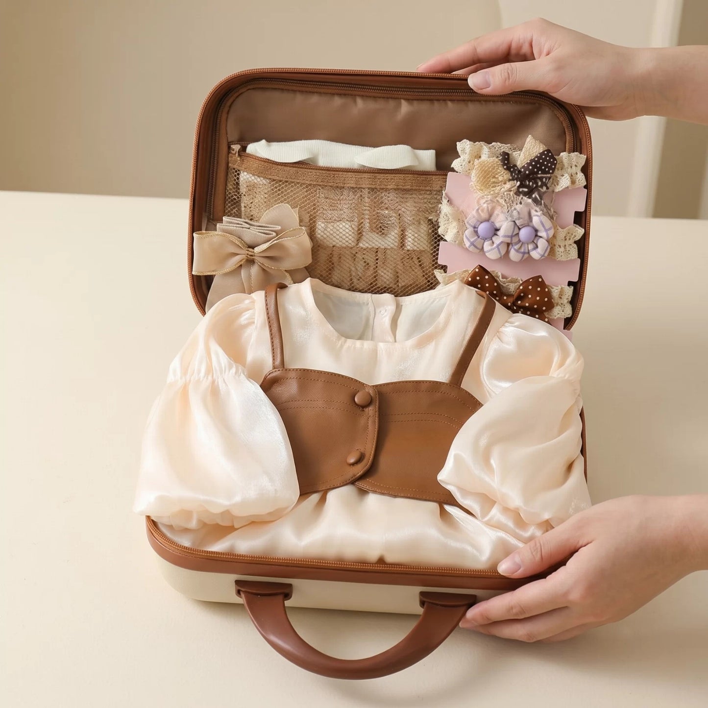 K-Girl Baby Gift Set in Keepsake Suitcase