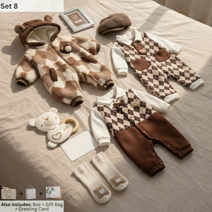 CEO Bear Baby Gift Set in Keepsake Suitcase