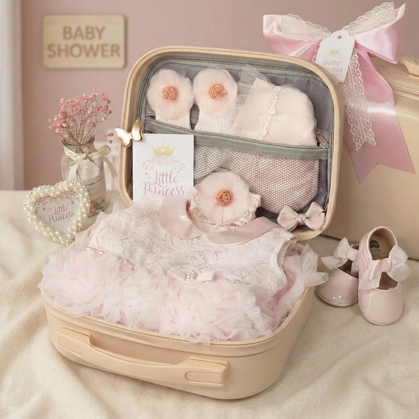 Duchess Baby Gift Set in Keepsake Suitcase