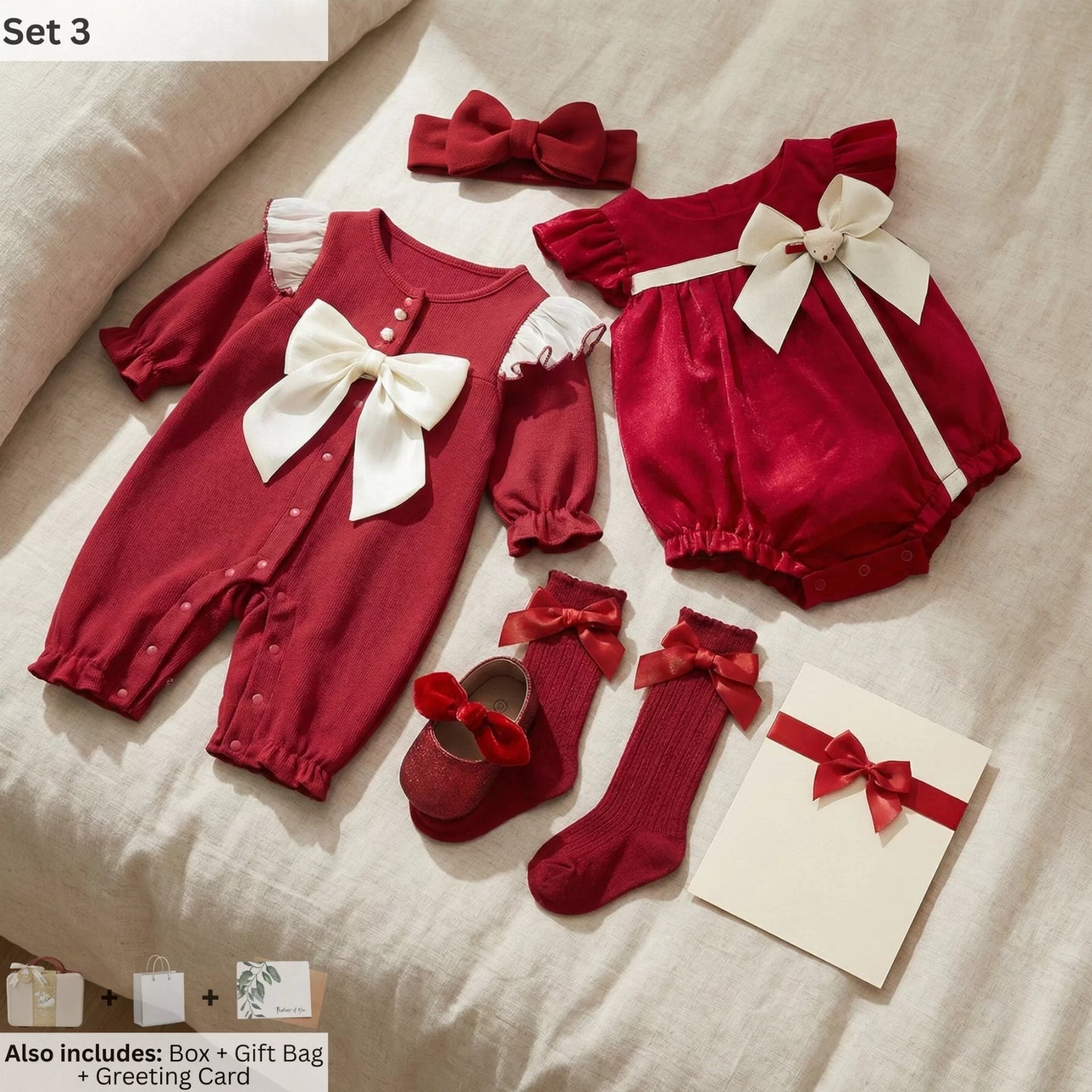 Madame Baby Gift Set in Keepsake Suitcase
