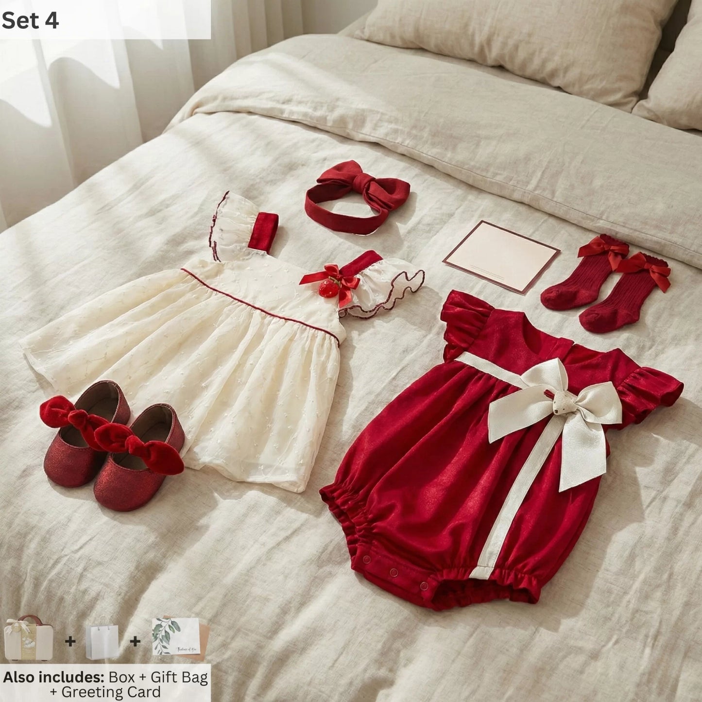 Madame Baby Gift Set in Keepsake Suitcase