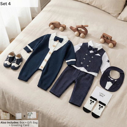 Business Baby Gift Set in Keepsake Suitcase