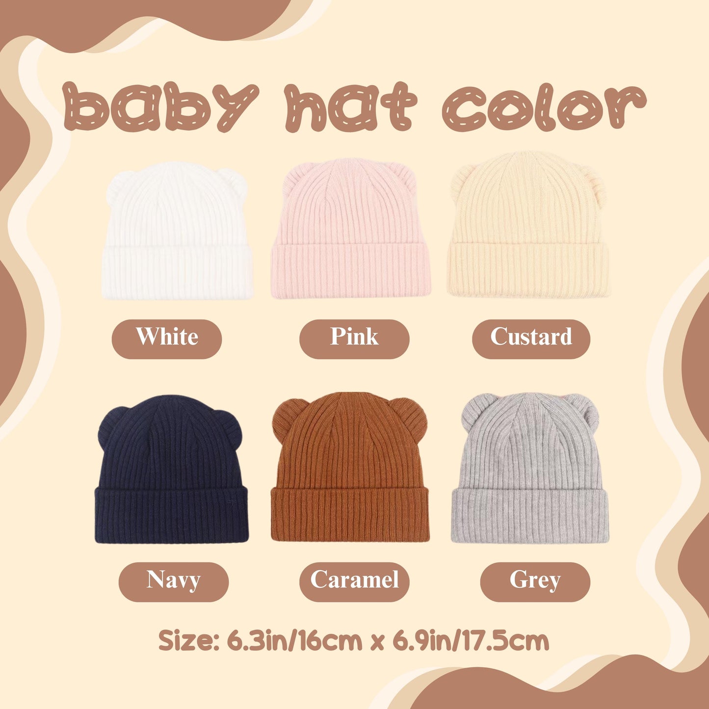Custom Embroidered Baby Beanie