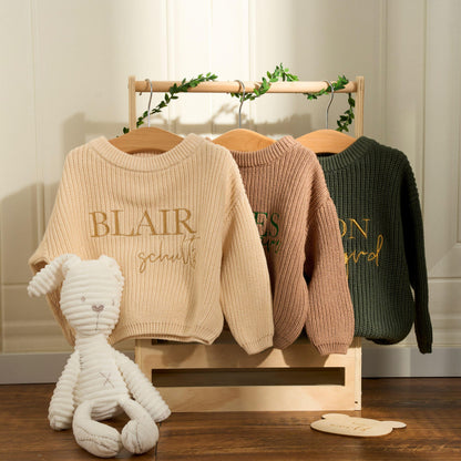 Customized Baby Sweater