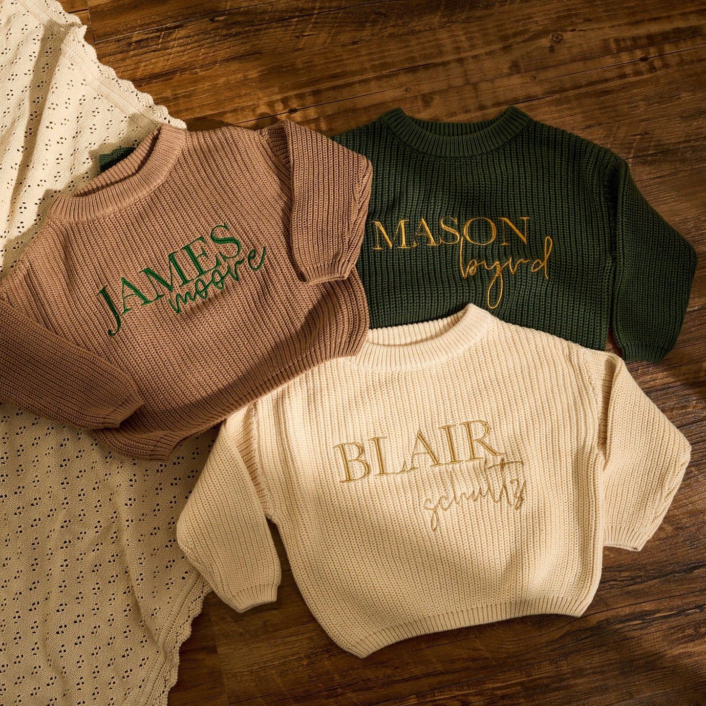 Customized Baby Sweater