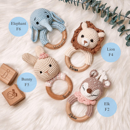 Personalized Baby Rattles