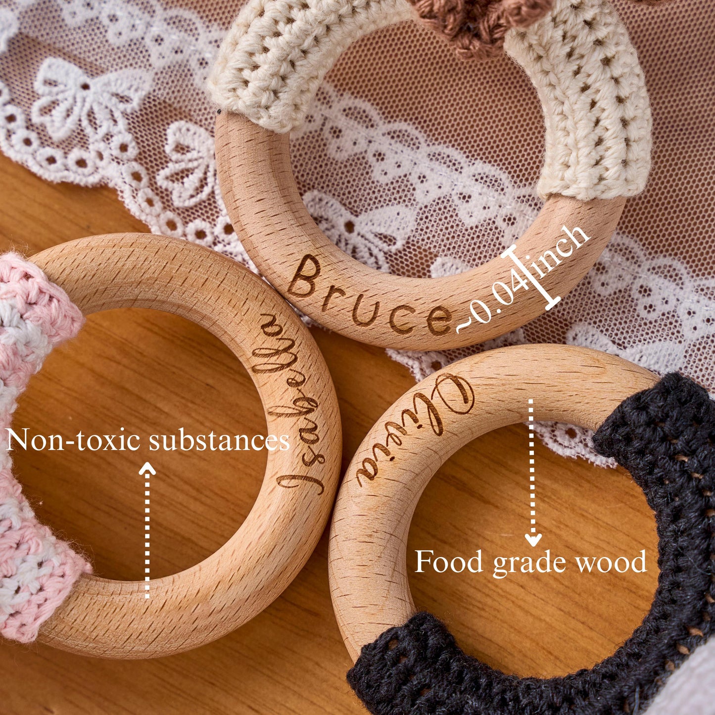 Personalized Baby Rattles