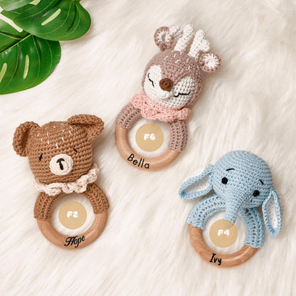 Personalized Baby Rattles