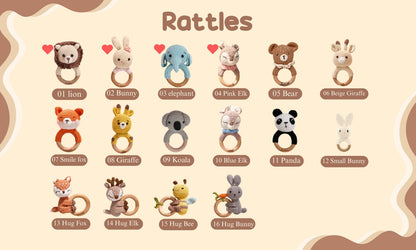 Personalized Baby Rattles