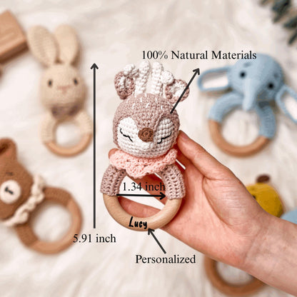 Personalized Baby Rattles