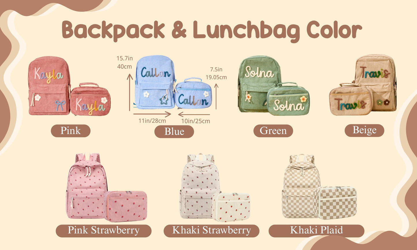 Personalized Kid's Lunch Bag