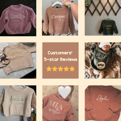 Customized Baby Sweater