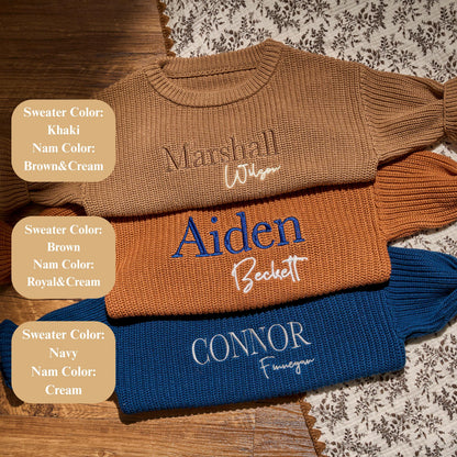 Customized Baby Sweater
