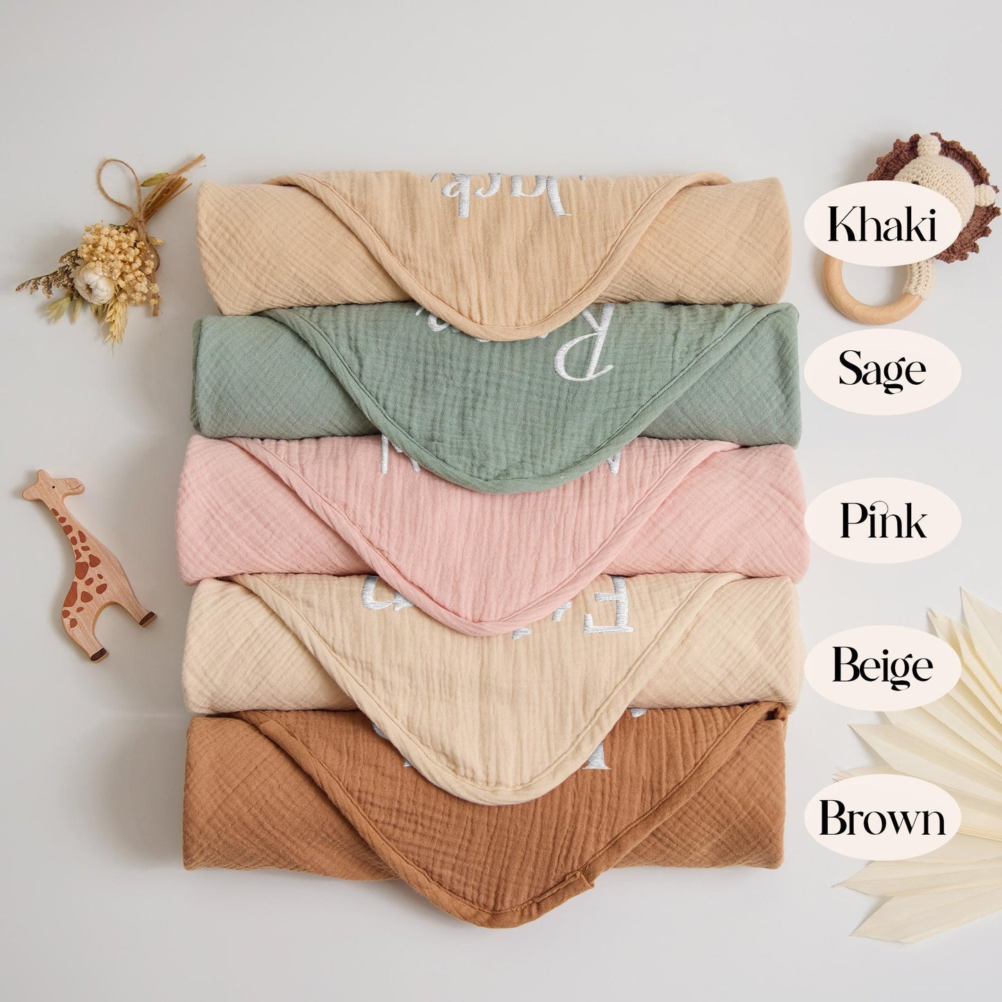 Personalized Hooded Bath Towel