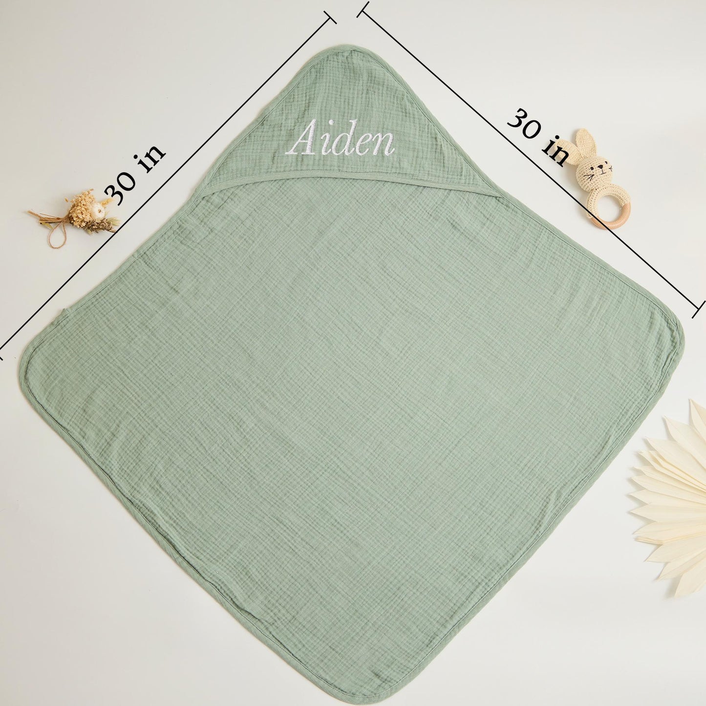 Personalized Hooded Bath Towel