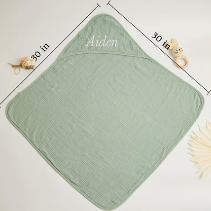 Personalized Hooded Bath Towel