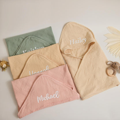 Personalized Hooded Bath Towel