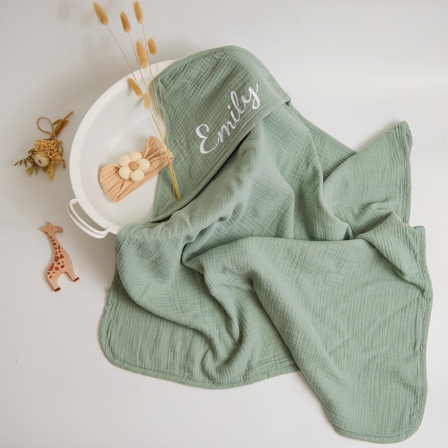 Personalized Hooded Bath Towel