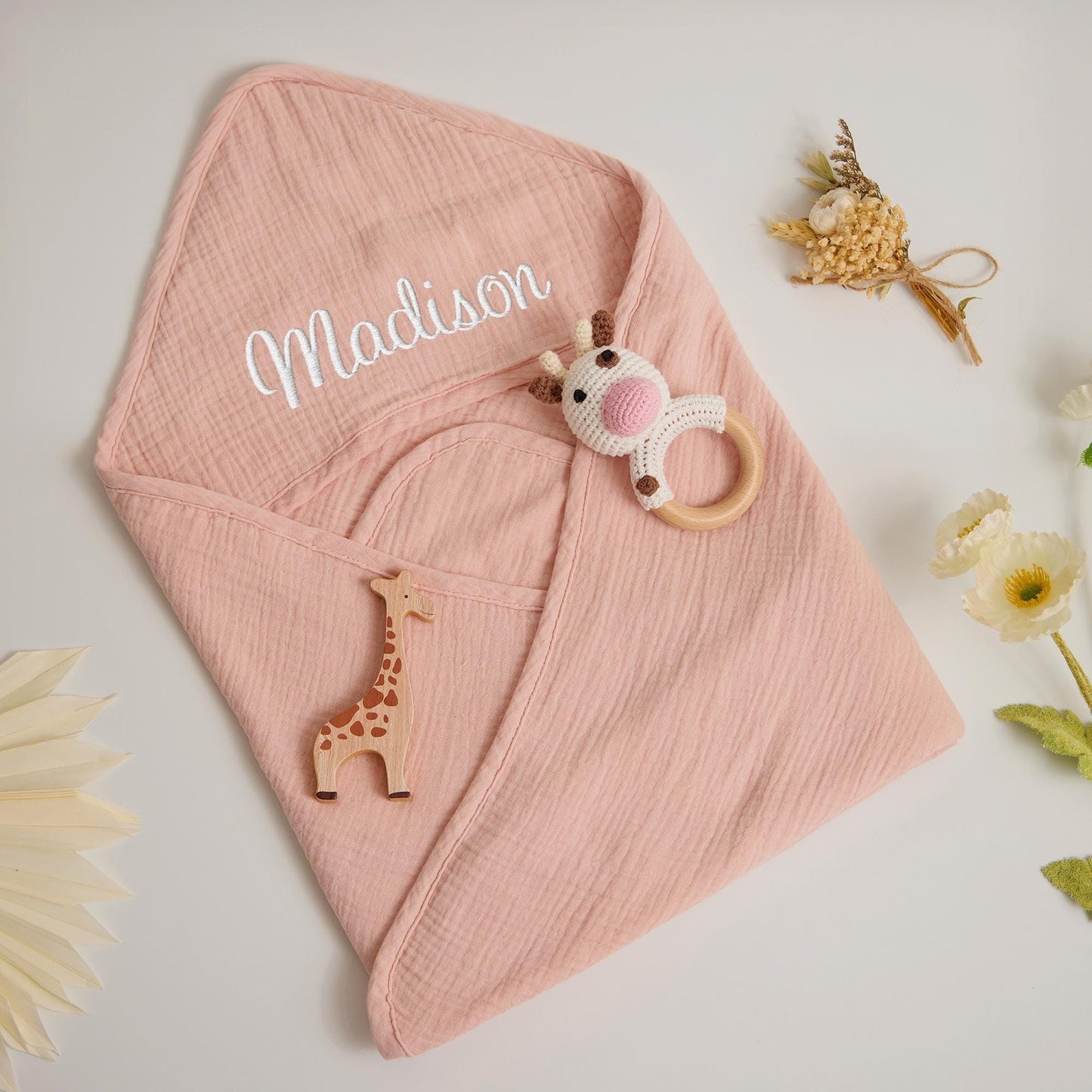 Personalized Hooded Bath Towel