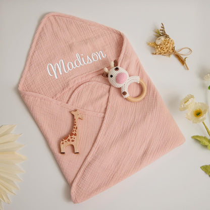 Personalized Hooded Bath Towel
