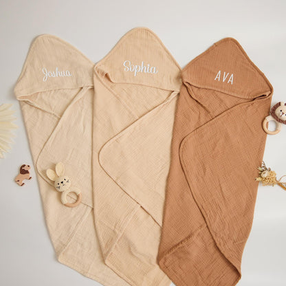 Personalized Hooded Bath Towel